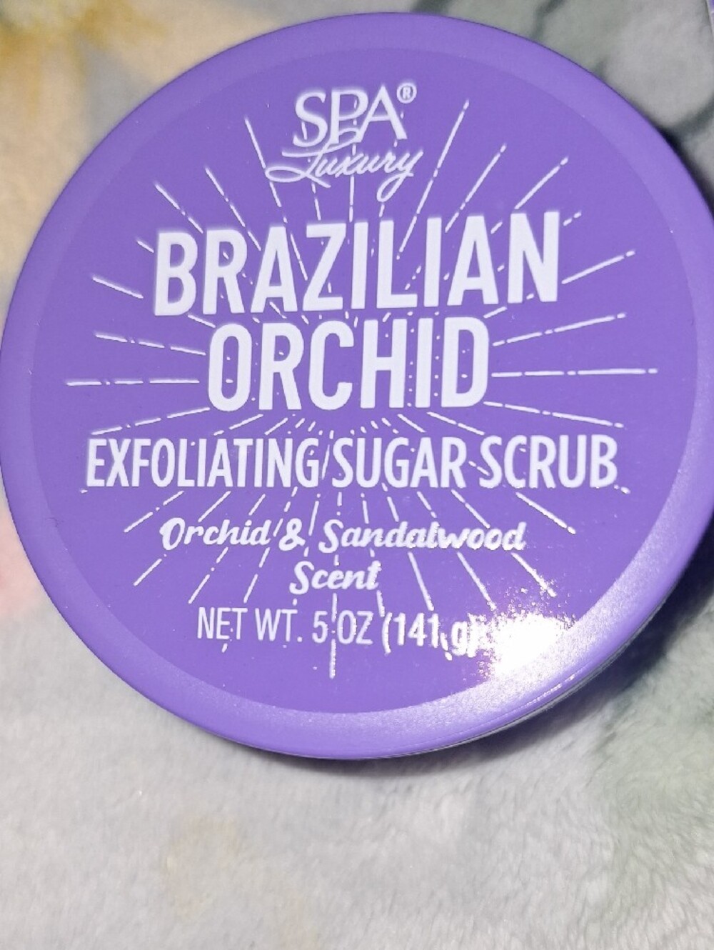 Brazilian Orchid Exfoliating Sugar Scrub - Purple - Picture 2 of 3